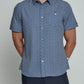 Maxwell Short Sleeve Shirt (Navy)