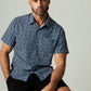 Cion Short Sleeve Shirt (Navy) Style | 7 Diamonds