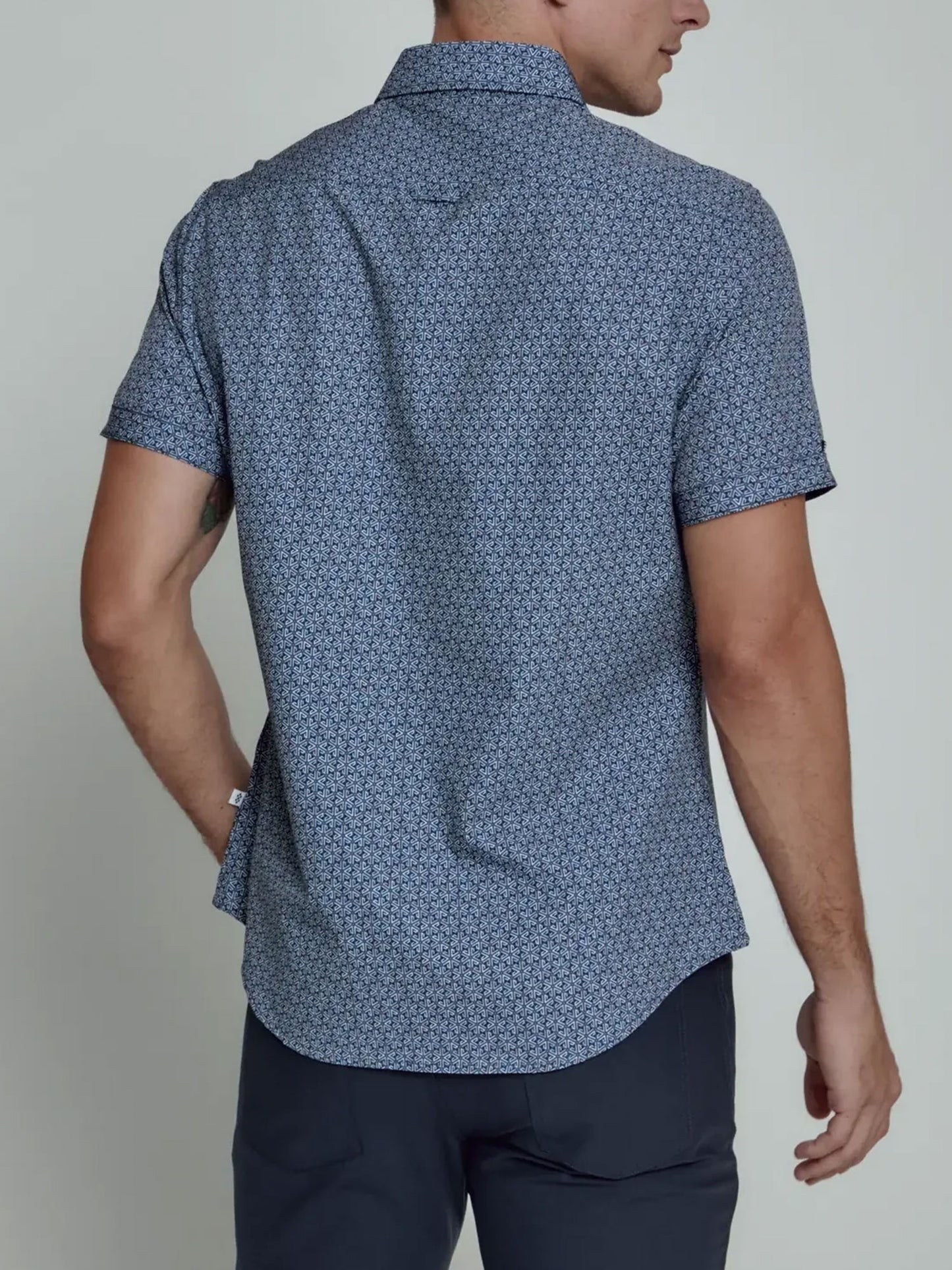 Maxwell Short Sleeve Shirt (Navy)