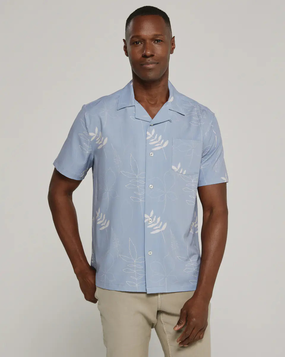 Ciro Camp Shirt (Dusk Blue)