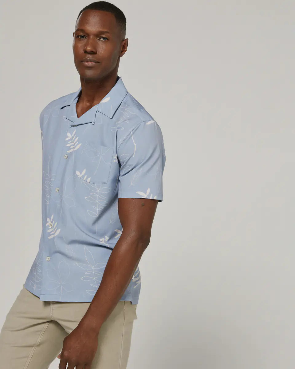 Ciro Camp Shirt (Dusk Blue)