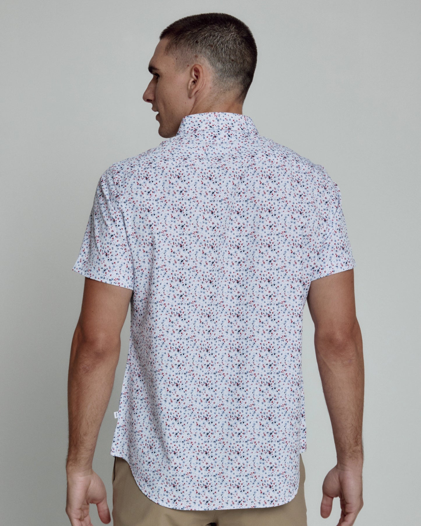 Griffin Short Sleeve Shirt (White)