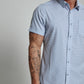 Alonzo Short Sleeve Shirt (Light Blue)