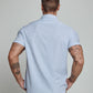 Alonzo Short Sleeve Shirt (Light Blue)