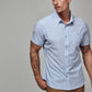 Alonzo Short Sleeve Shirt (Light Blue)