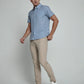 Lucca Short Sleeve Shirt (Blue)