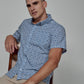 Lucca Short Sleeve Shirt (Blue)