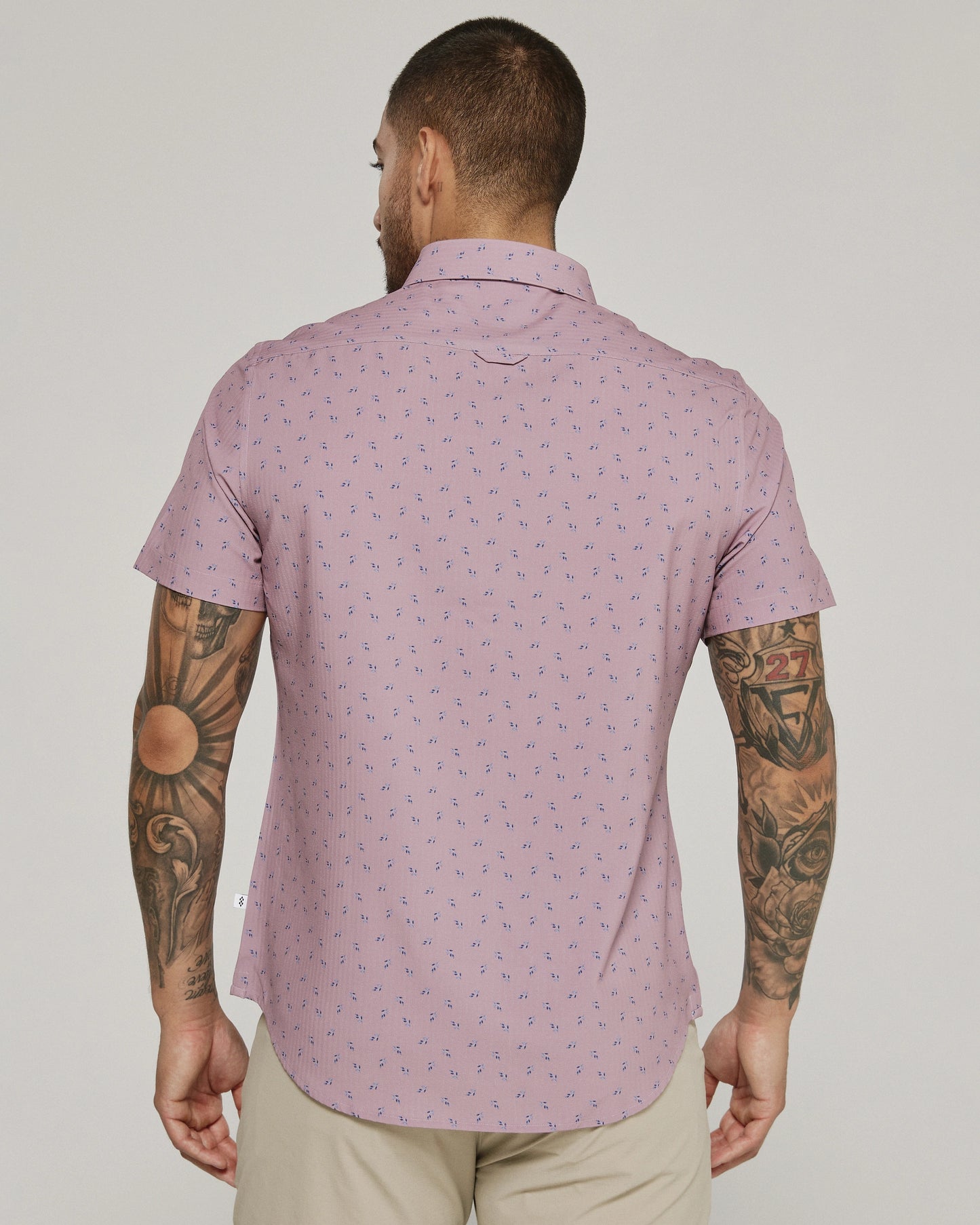 Kairi Short Sleeve Shirt (Lavender)