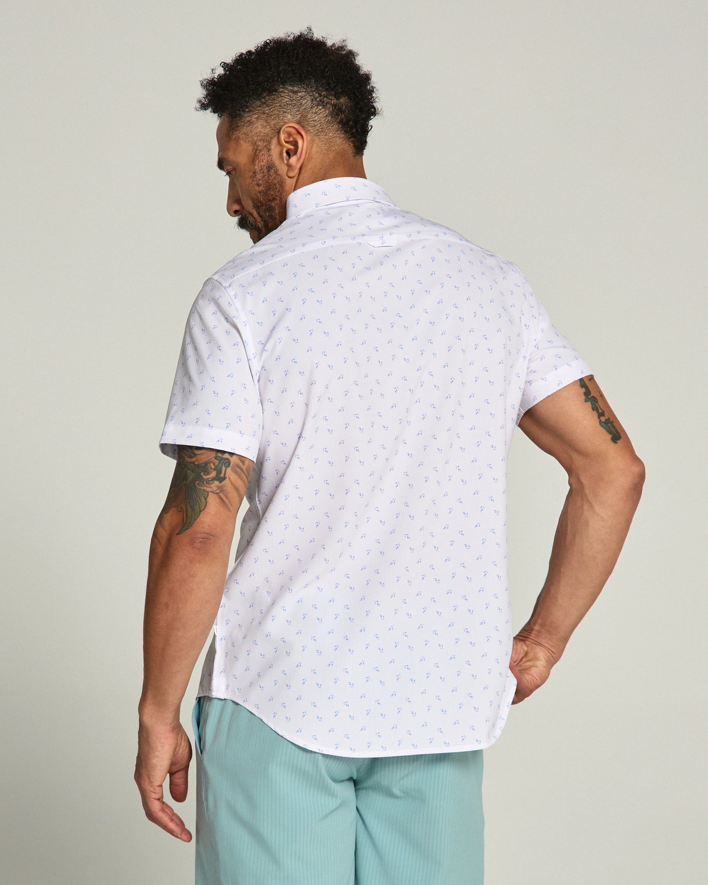 Kairi Short Sleeve Shirt (White)