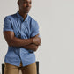 Morris Short Sleeve Shirt (Slate Blue)