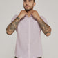 Calix Short Sleeve Shirt (Stone Rose)