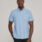 Ostin Short Sleeve Shirt (Dusty Blue)