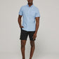 Ostin Short Sleeve Shirt (Dusty Blue)