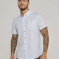 Ostin Short Sleeve Shirt (White)