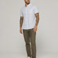 Ostin Short Sleeve Shirt (White)