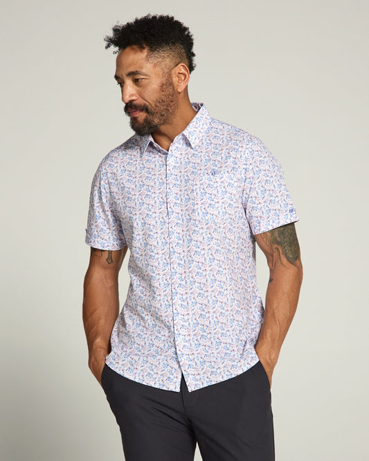 Eliseo Short Sleeve Shirt (White)