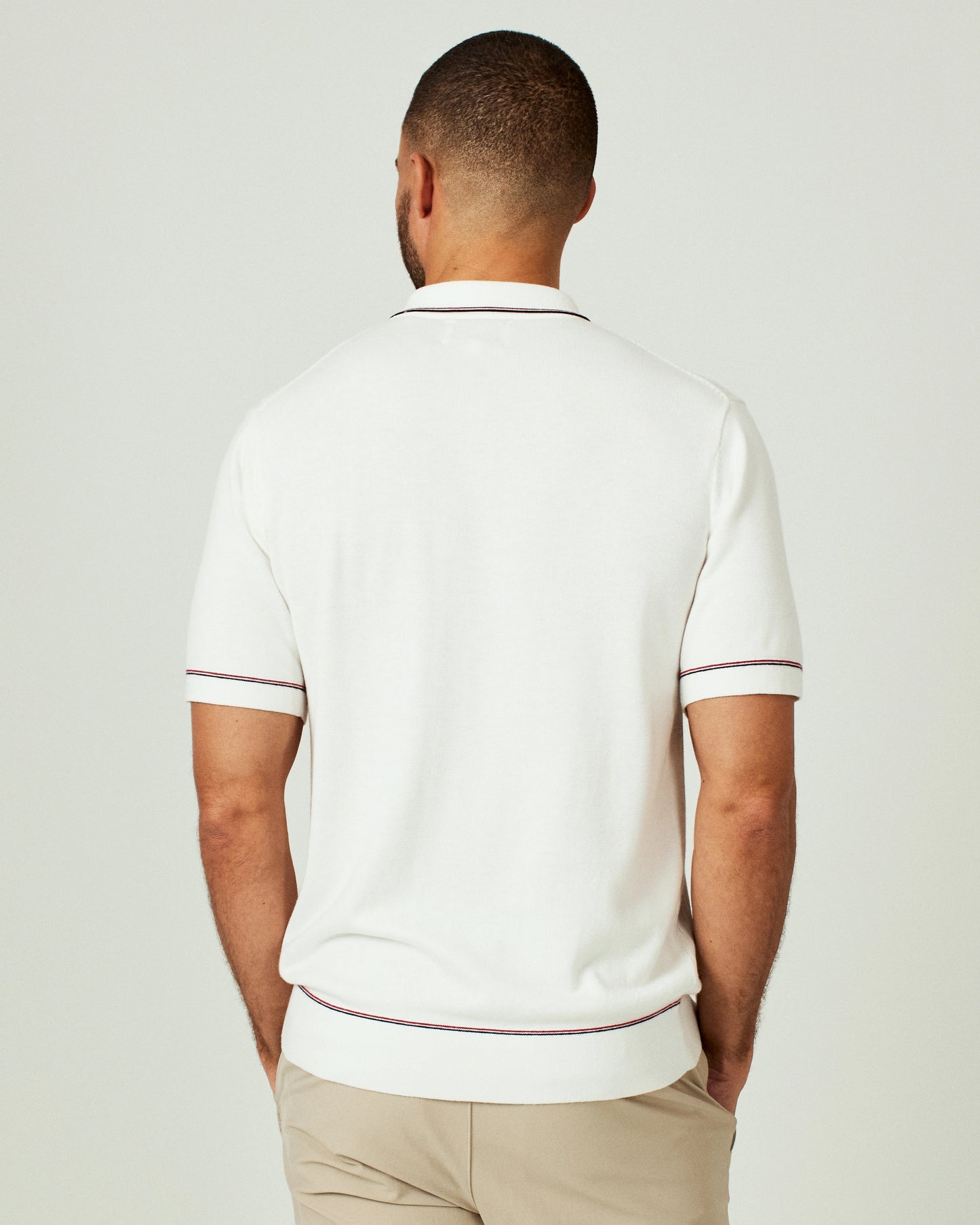 Enzo Sweater Polo (Ivory)