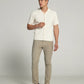 Jonas Button Down Sweater Polo (Natural)