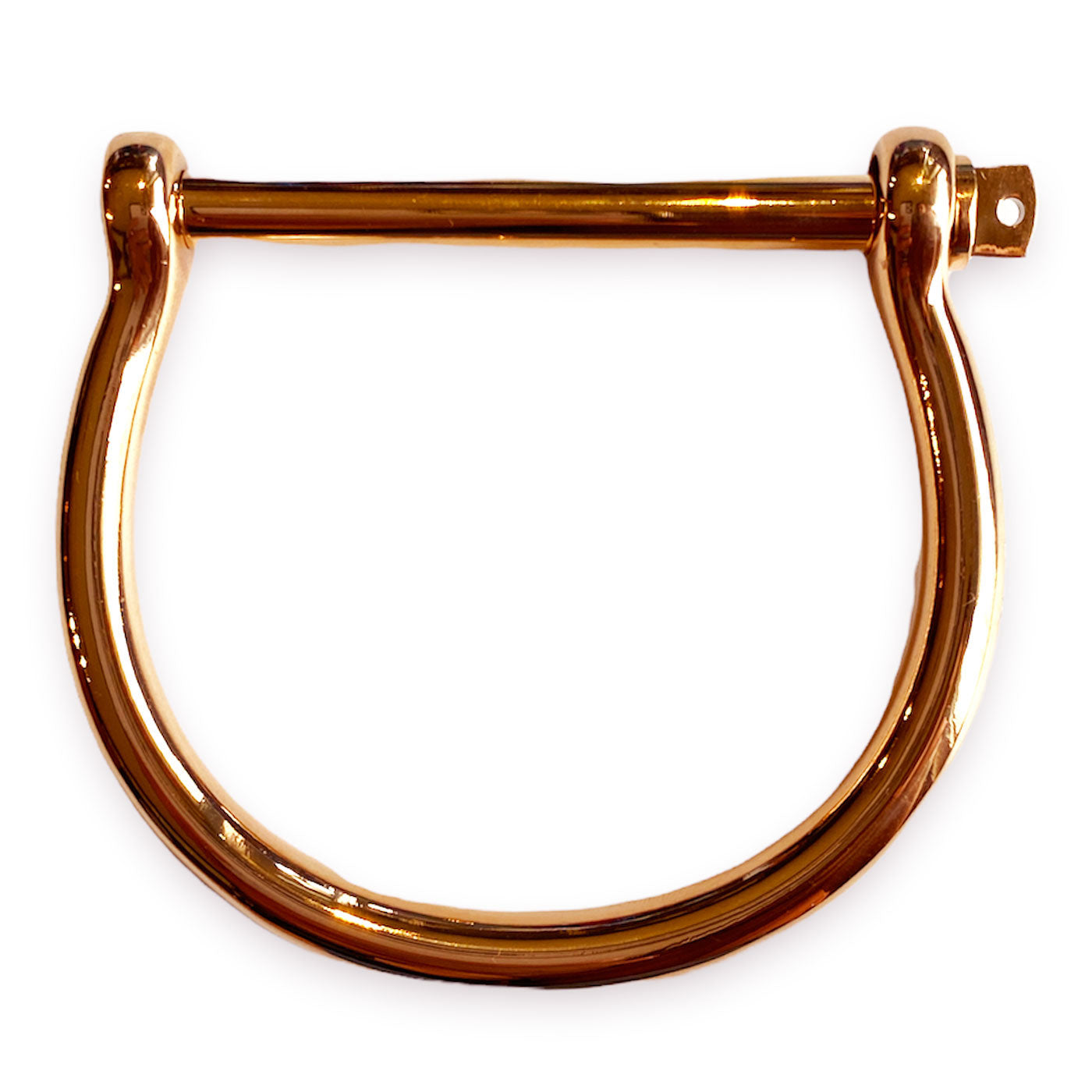 Shackle Bangle (Rose Gold)