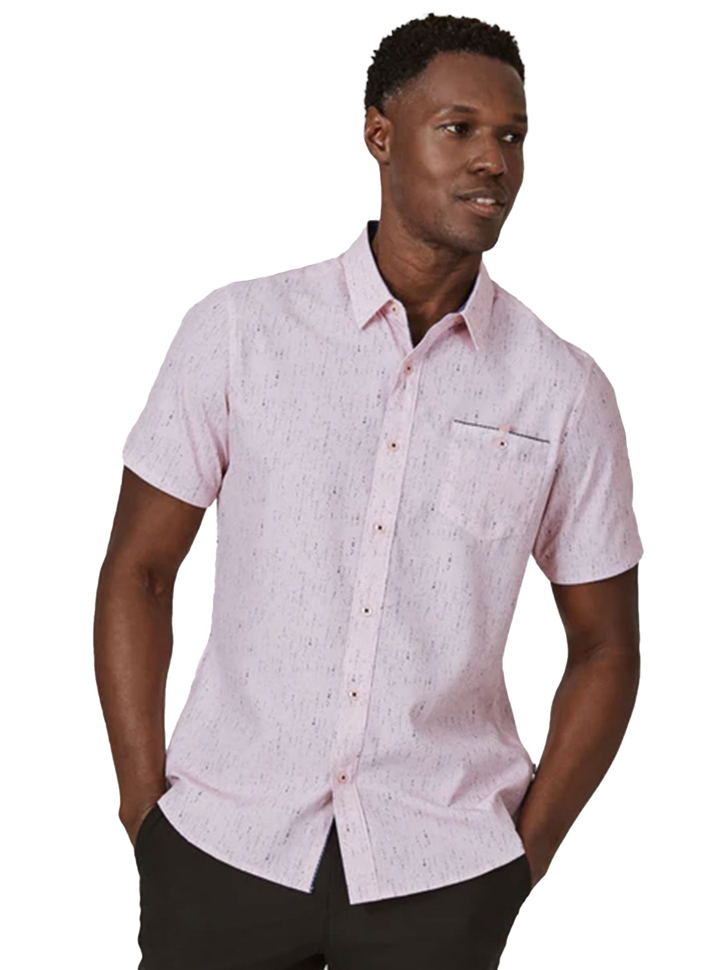 Amman Short Sleeve Shirt (Pink)