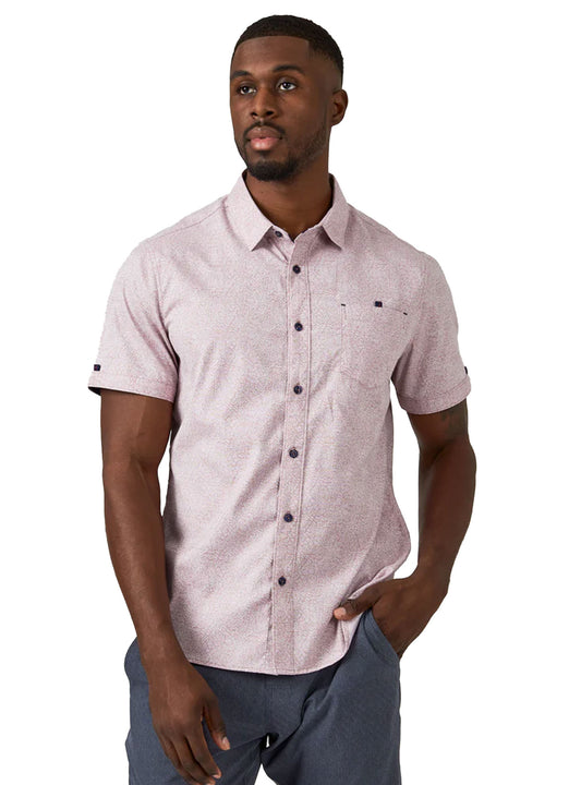 Rhodes Short Sleeve Shirt (Dusty Rose)