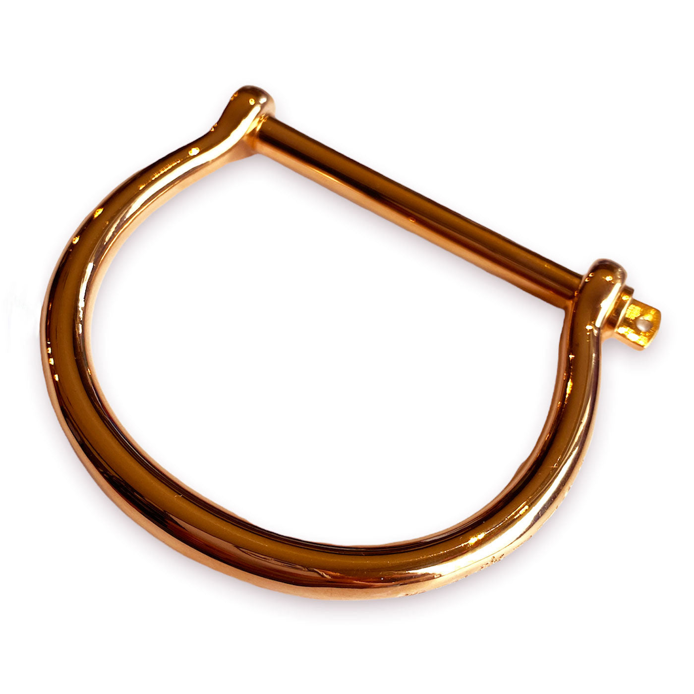 Shackle Bangle (Rose Gold)