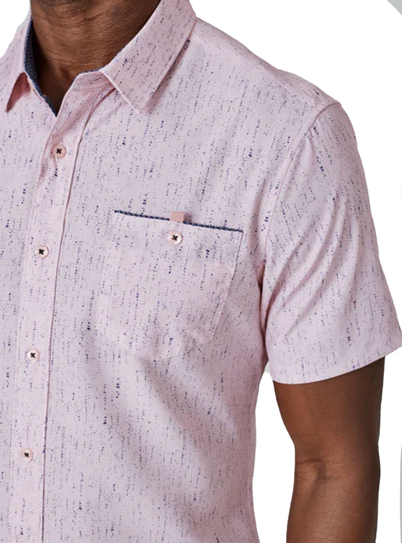 Amman Short Sleeve Shirt (Pink)