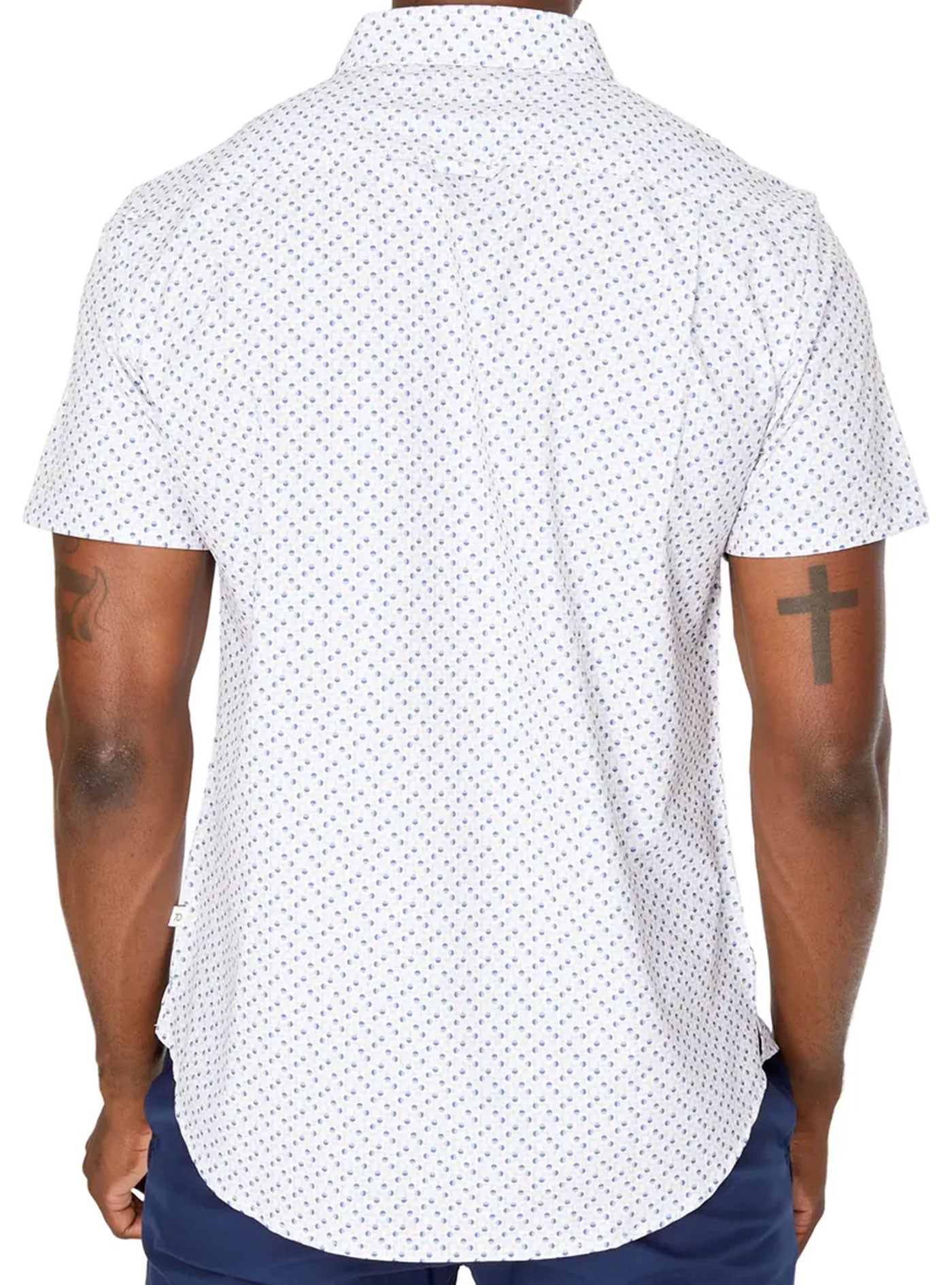 Lunar Shift Short Sleeve Shirt (Bone White)