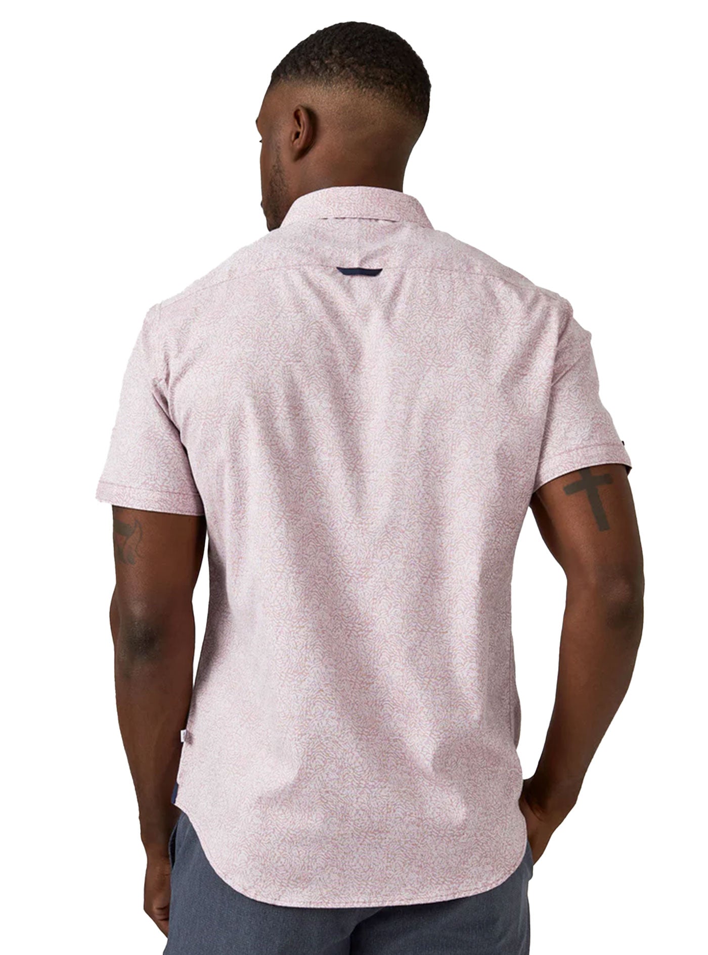 Rhodes Short Sleeve Shirt (Dusty Rose)