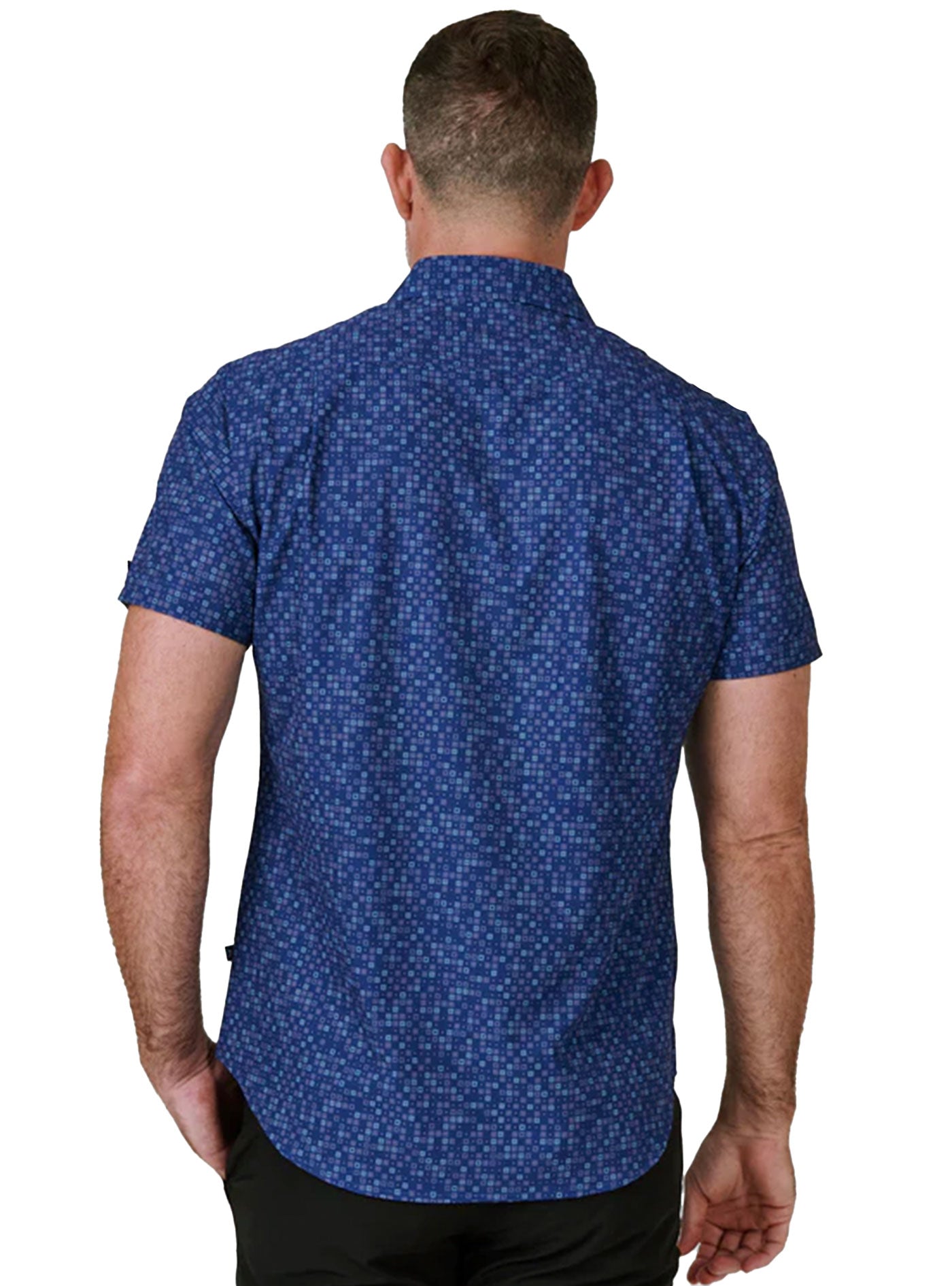 Fancy Like Short Sleeve Shirt (Navy)