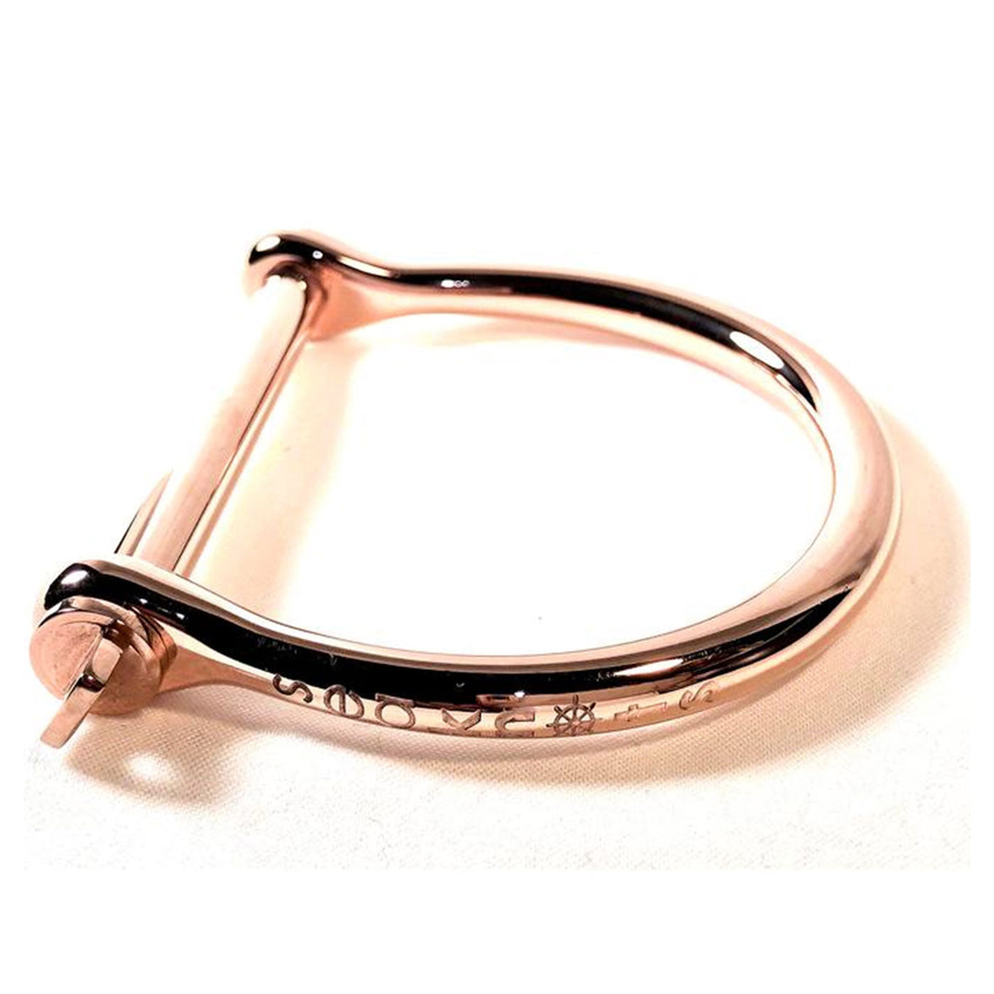 Shackle Bangle (Rose Gold)