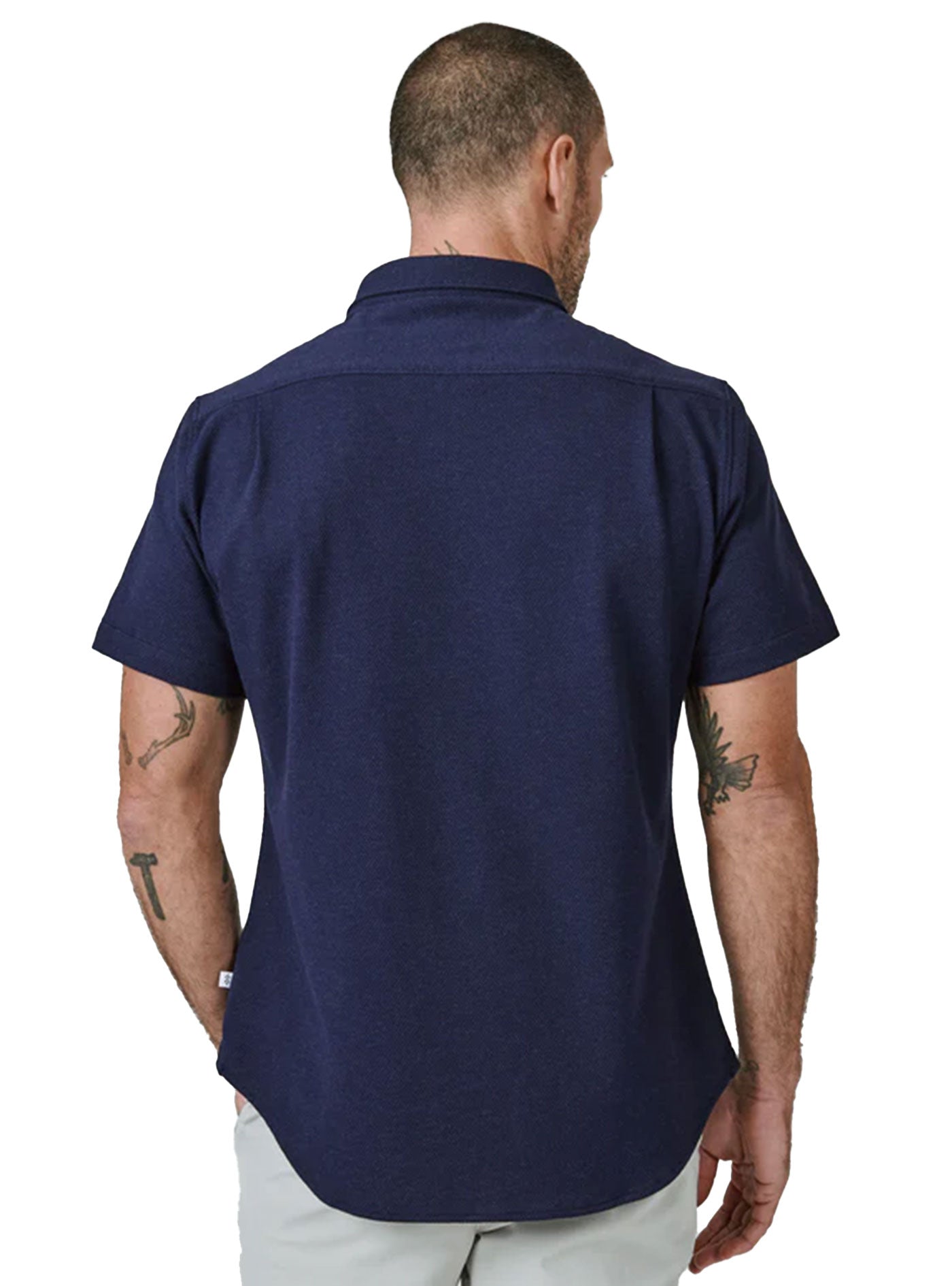 Seville Short Sleeve Shirt (Navy)