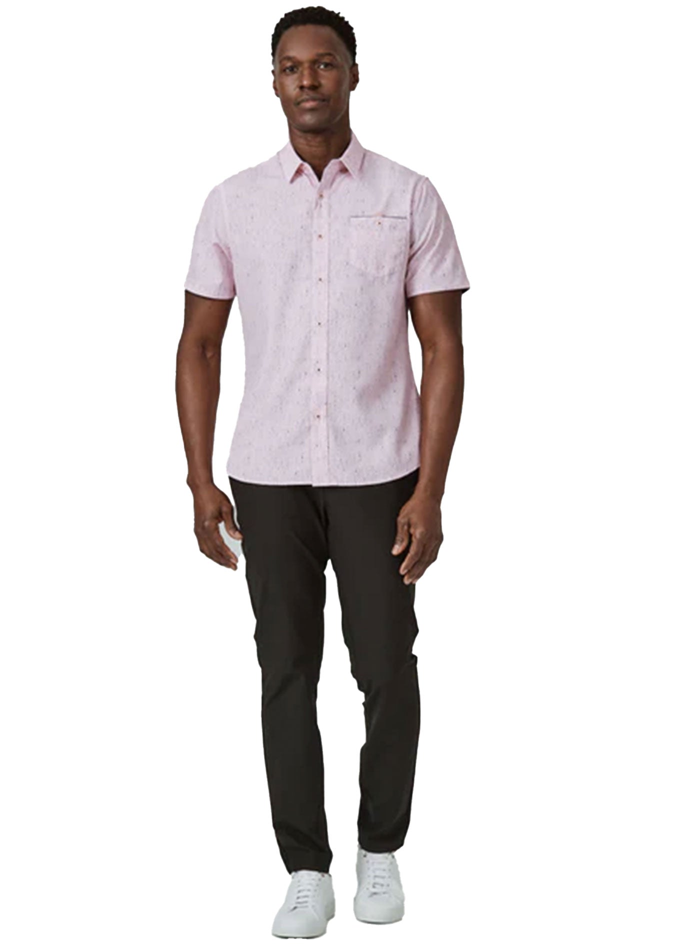 Amman Short Sleeve Shirt (Pink)