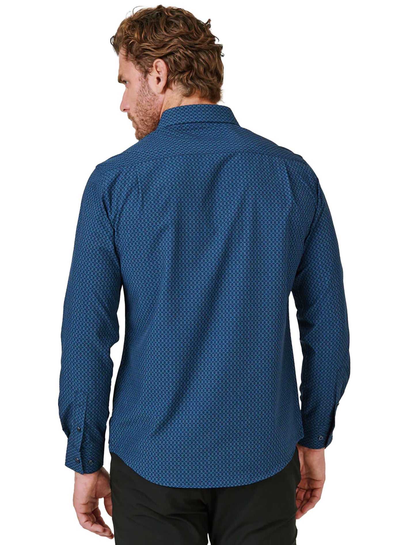 Bentley Long Sleeve Shirt (Navy)