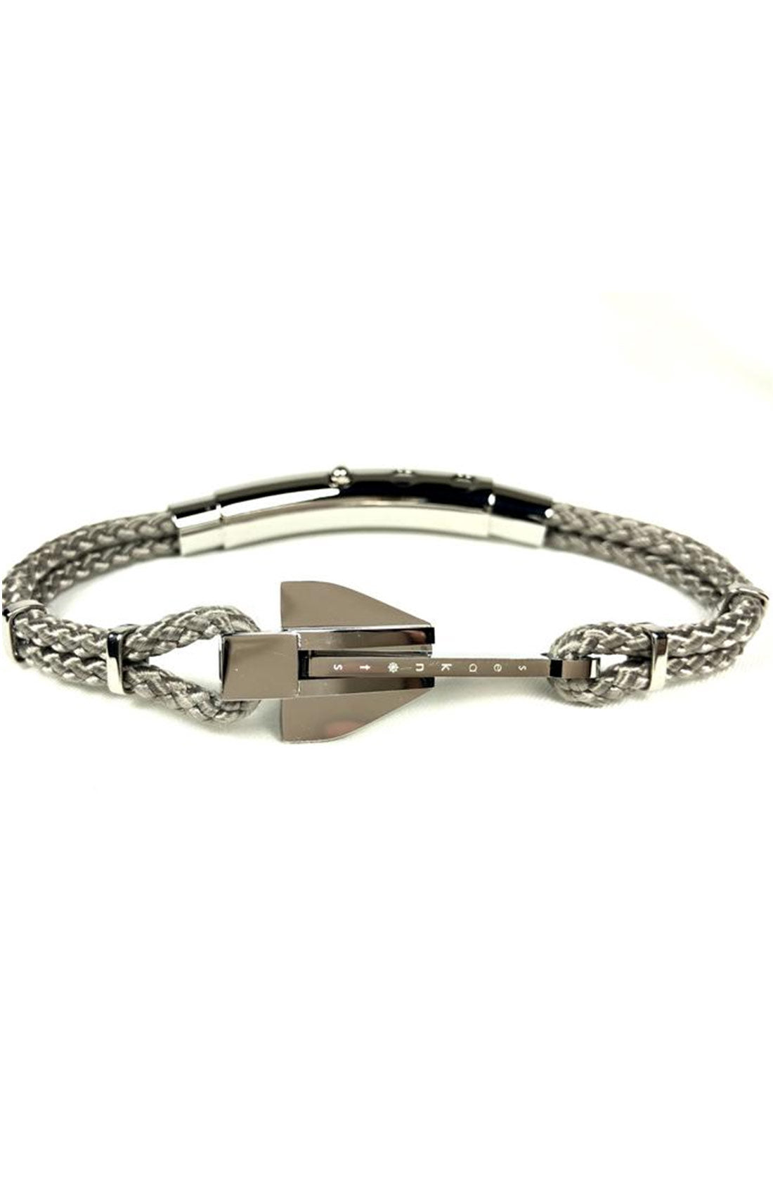 Double Rope Danforth Bracelet (Silver) | Seaknots Bracelets